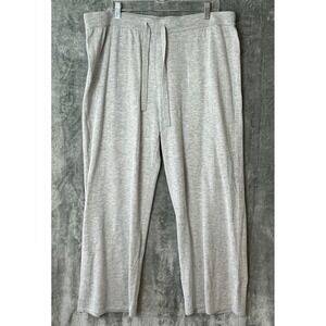 Members Mark Cashmere Blend Wide Leg Pants Womens‎ XL X-large Gray Quiet Luxury